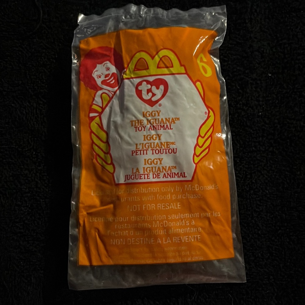 McDonald’s 1999 Ty Iggy The Iguana